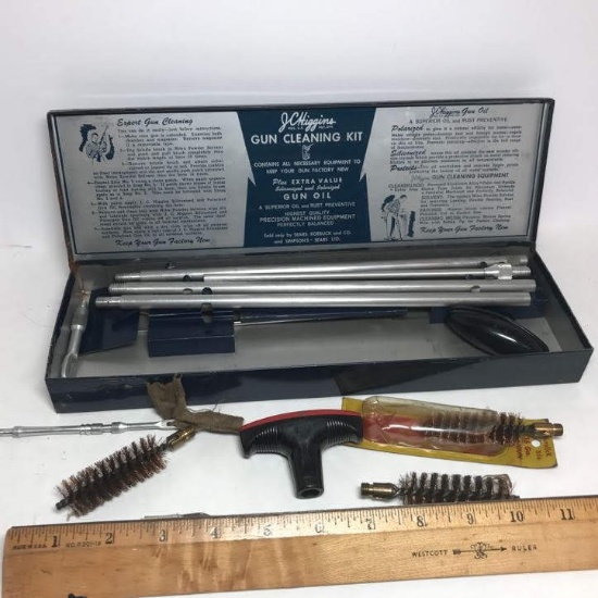 Vintage JC Higgins Gun Cleaning Kit