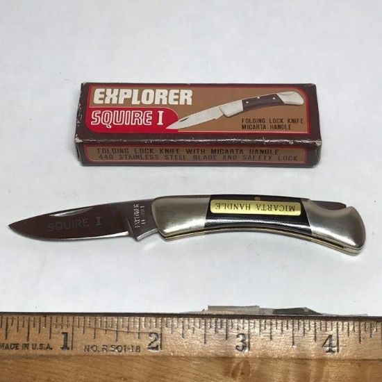 Explorer Squire 1 Pocket Knife with Box
