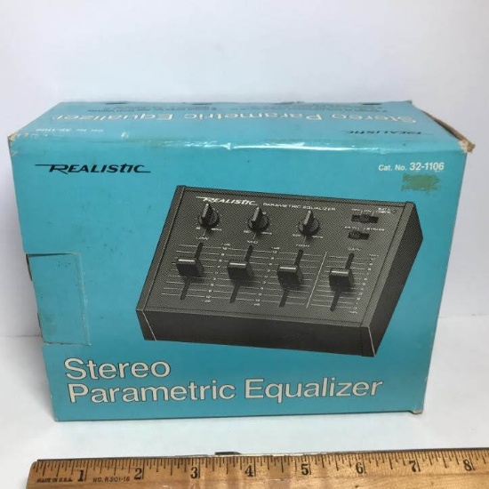 Realistic Stereo Parametric Equalizer in Box