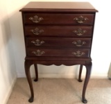 Silver Chest with Queen Anne Legs