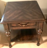 Single Drawer Henredon End Table