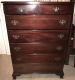 Solid Mahogany Vintage Chest of Drawers