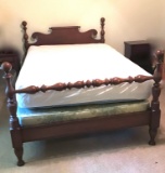 Solid Mahogany Full Size Bed