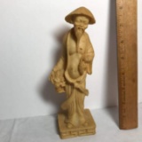 Vintage Carved Oriental Figurine