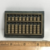 Marble Base Brass Abacus