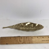 1963 Tobacco Leaf Dish by Oskar J. W. Hansen