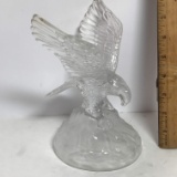 Glass Eagle Figurine