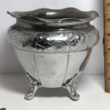 Pretty Footed & Plated Planter