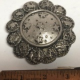 Vintage Zodiac Sign Belt Buckle