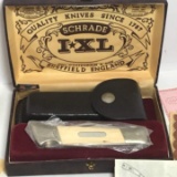 Schrade Collector’s Knife with Belt Case & Box