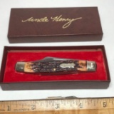 Uncle Henry Pocket Knife with Box