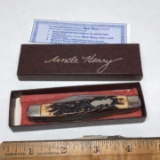 Schrade Uncle Henry Pocket Knife with Box
