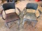 Pair of Heavy Duty Metal Shop Chairs