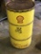 Vintage Shell Advertisement Oil Bucket Used For Shop Rag Bucket