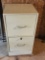 2 Drawer Locking Metal File Cabinet with Key