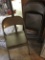 Lot of 4 Metal Folding Chairs