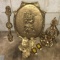 Lot of Vintage Gilt Wall Hangings & Sconces