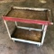 2-Tier Rolling Metal Shop Cart