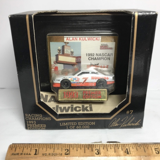 1992 Racing Champions NASCAR Alan Kulwicki Limited Edition 1 of 60,000 #7 in Box