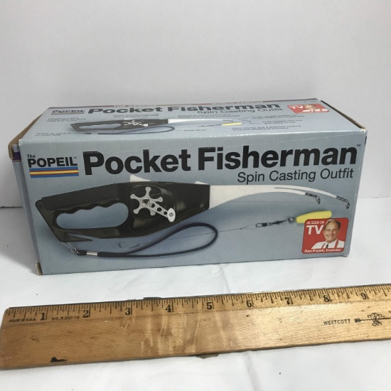 Pope is Pocket Fisherman Spin Casting Outfit in Box