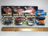 Lot of Racing Champions NASCAR & Hot Wheels Die-Cast Cars in Packages