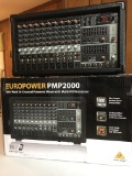 Behringer EUROPOWER PMP2000 800-Watt 14-Channel Powered Mixer w/Multi-FX Processor in Box