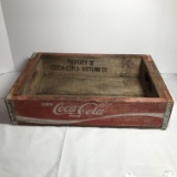 Vintage Wooden Coca- Cola Crate