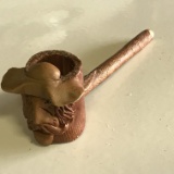 Cool Vintage Figural Collectible Smoking Pipe