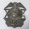 Silver Tone State of North Carolina Badge