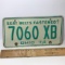 1974 Ohio “Seat Belts Fastened?” License Plate