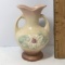 Vintage Double Handled Signed “Hull” Pottery Vase