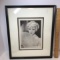 Vintage Mae West Framed & Matted Print