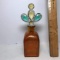 Beautiful Art Glass Bottle with Stopper