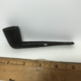 Master Craft Satin Brain Imported Briar Smoking Pipe - Made in Italy