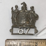 1930’s New York Police Hat Badge