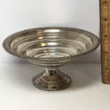 Vintage Sterling Silver Compote by Empire with Weighted Base