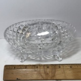 Footed Crystal Bowl