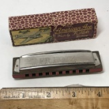 The American Ace by Fr. Hotz Harmonica in Original Box