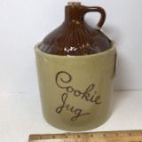 Vintage Monmouth Ill. Pottery Cookie Jug
