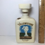 Vintage Yellowstone Old Faithful 1872-1972 Decanter