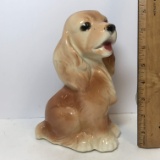 Adorable Pottery Puppy Planter