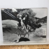 Autographed Photo of Duncan Renaldo aka Cisco Kid 1979