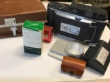 Vintage Polaroid 900 Electric Eye Land Camera with Accessories & Case