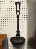 Large Antique Cast Iron Ladle