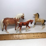 Lot of Briar Horses