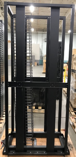 Cabinet Frame with Wire Management Unit
