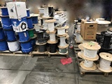 5 Pallets Full of Misc Various Lengths Cable, CAT6, CAT6A, CAT5, RG6 & MORE