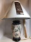 Awesome Tall Floral Oriental Porcelain Lamp with New Shade