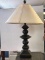 Tall Modern Antiqued Lamp