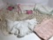 Lot of Vintage Hand Crocheted Doilies & Dresser Scarf
